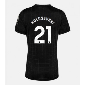 Lacne Ženy Futbalové dres Tottenham Hotspur Dejan Kulusevski #21 2025-26 Krátky Rukáv - Preč